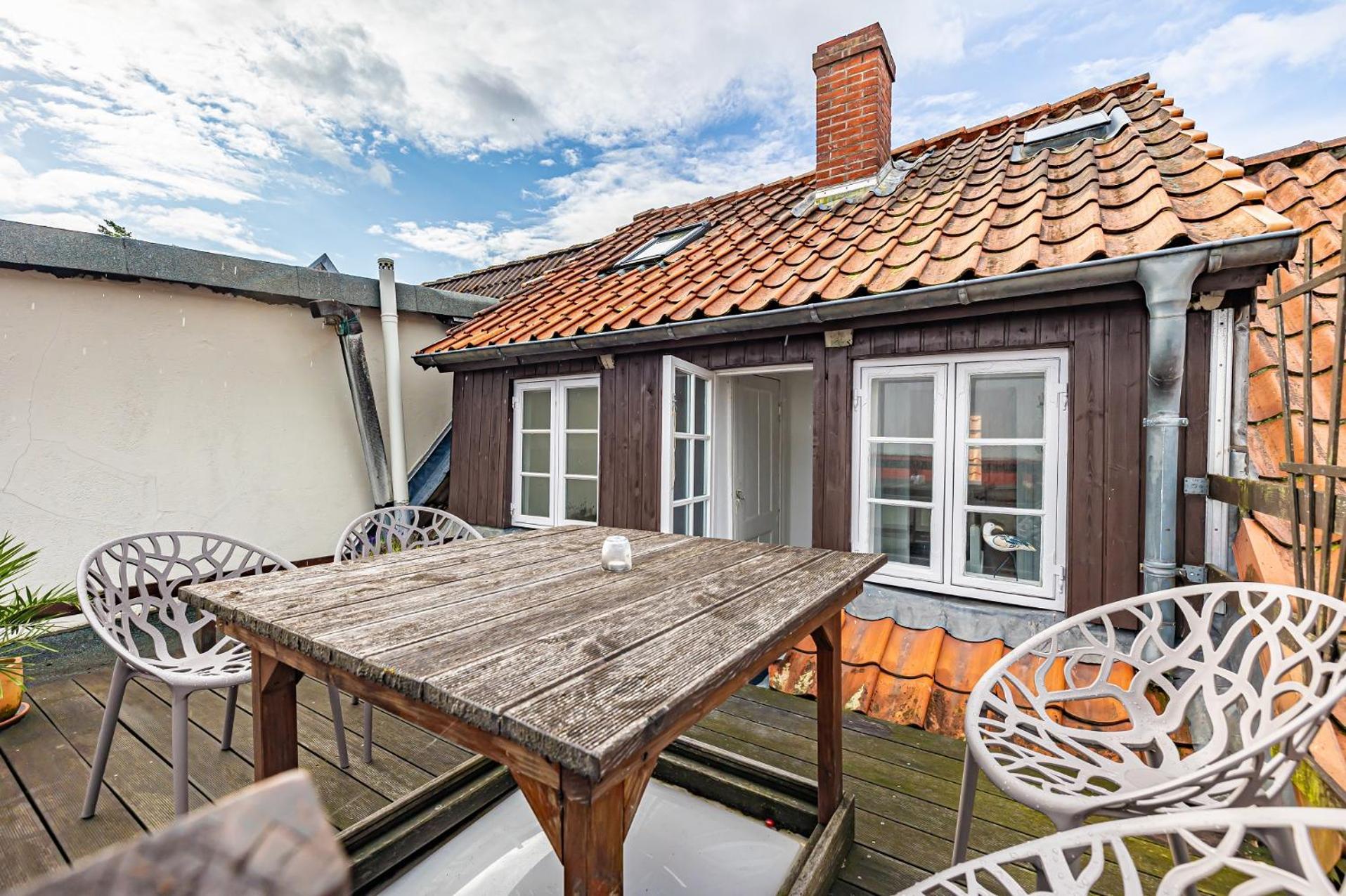Fewo1846 - Kaete-Lassen-Huus - Uriges Haeuschen Auf 3 Ebenen Mit Dachterrasse Am Hafen เฟลนส์บวร์ก ภายนอก รูปภาพ